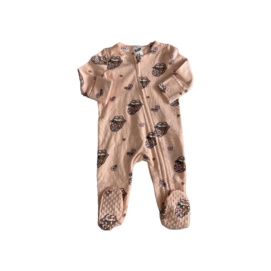 Cotton:on Kids Girls pink | Music Pajamas Size: 3-6 months pink | Music