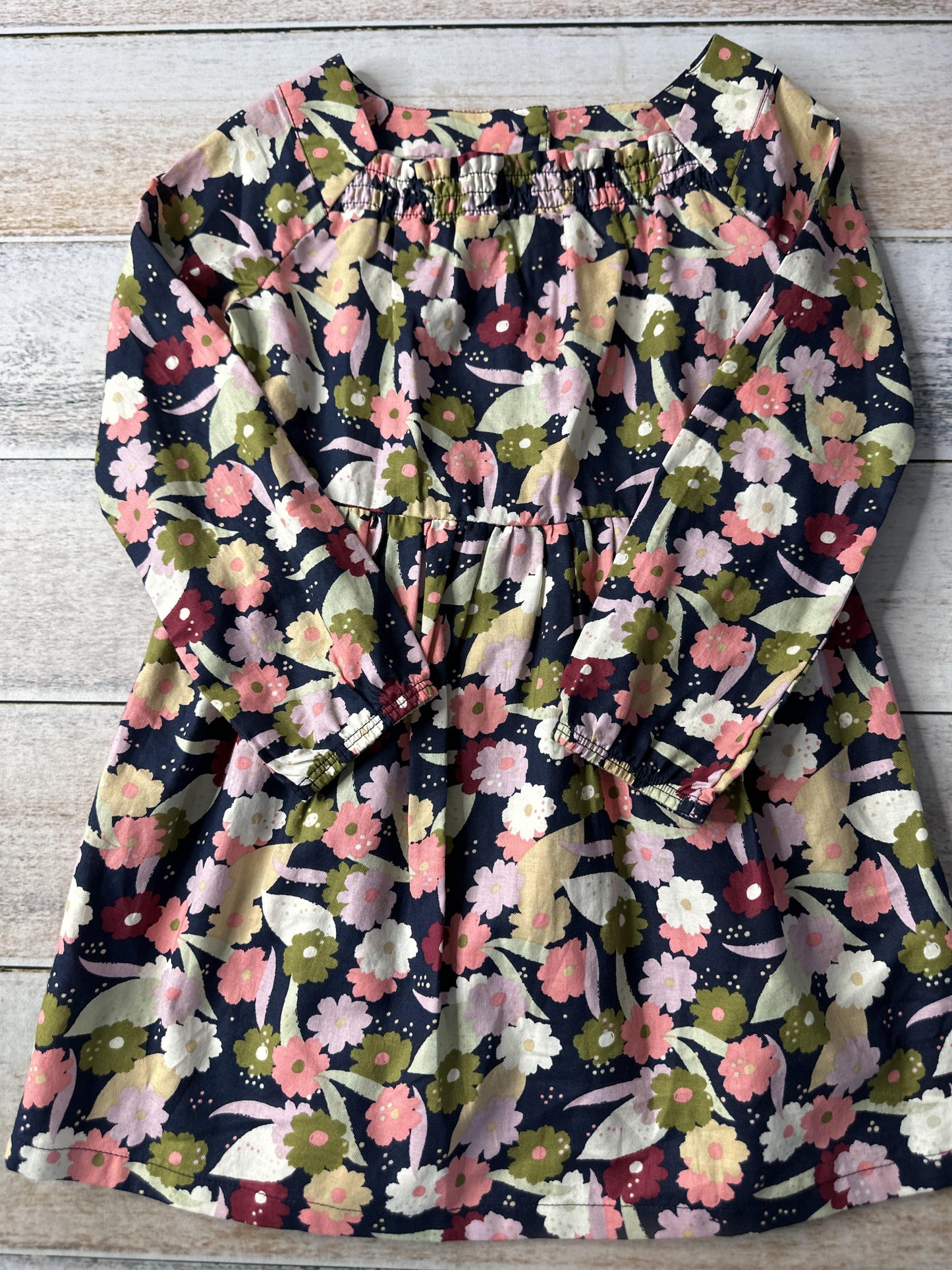 Carters Girls pink | Navy Blue | light green Dress Size: 4T pink | Navy Blue | light green