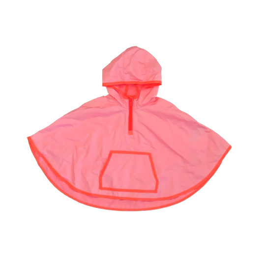 Old Navy Girls Pink | Neon Orange Rain Coat Size: 12-18 Months Pink | Neon Orange