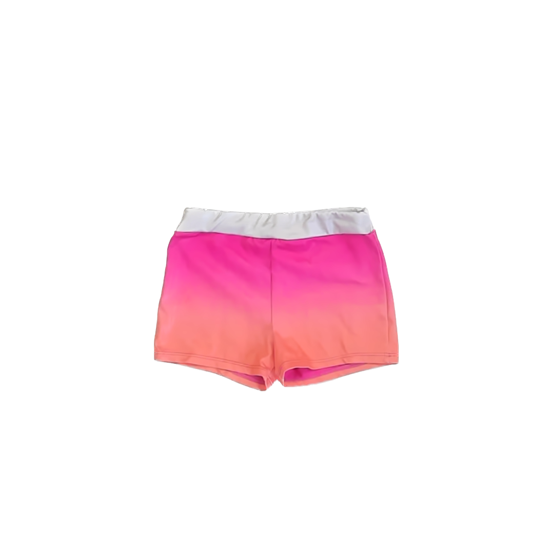 More Than Magic Girls Pink | Orange Athletic Shorts Size: S (6) Pink | Orange