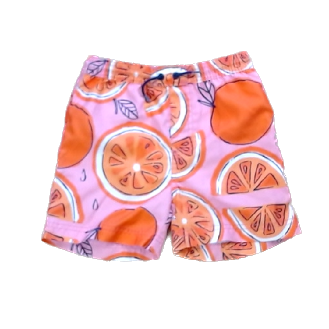 Tea Collection Boys Pink | Oranges Trunks Size: 5T Pink | Oranges
