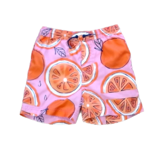 Tea Collection Boys Pink | Oranges Trunks Size: 5T Pink | Oranges