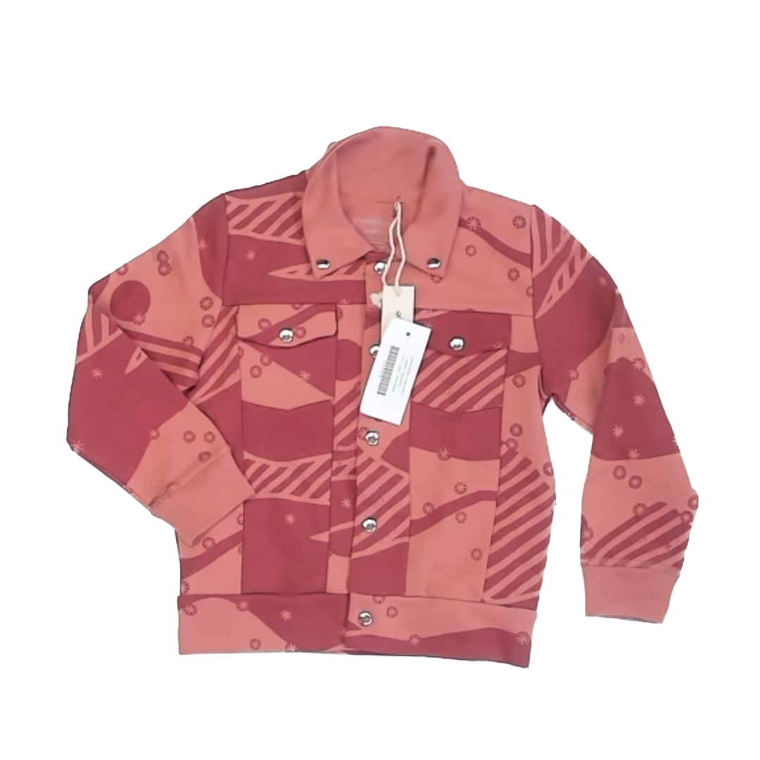 Granelito Girls Pink | Pale Red Jacket Size: 4-5T Pink | Pale Red