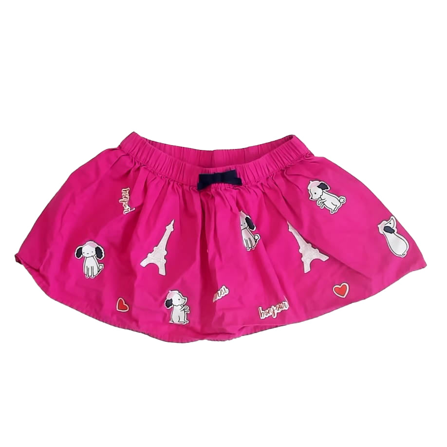 Gymboree Girls Pink Paris Skirt Size: 3T Pink Paris