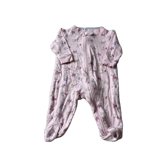 Faded Glory Girls pink | Pattern Pajamas Size: 0-3 months pink | Pattern