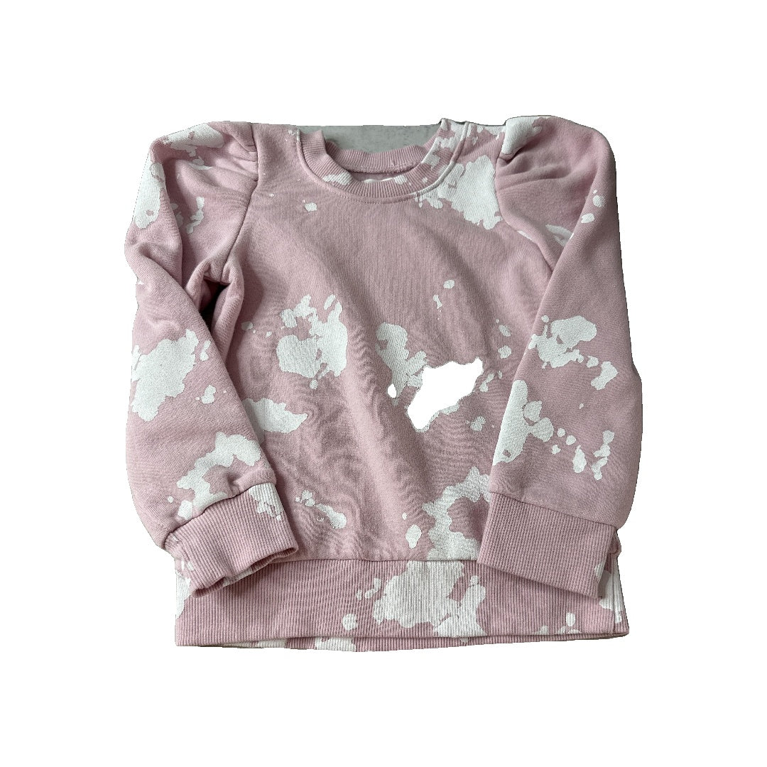 Grayson mini Girls pink | Pattern Sweatshirt Size: 4T pink | Pattern