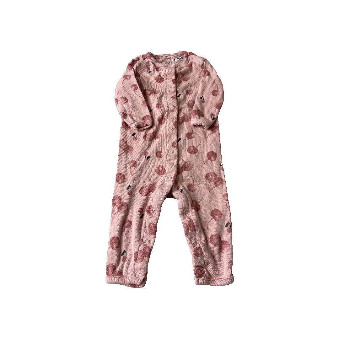 Carters Girls pink | Pattern Long Sleeve Outfit Size: 6 months pink | Pattern