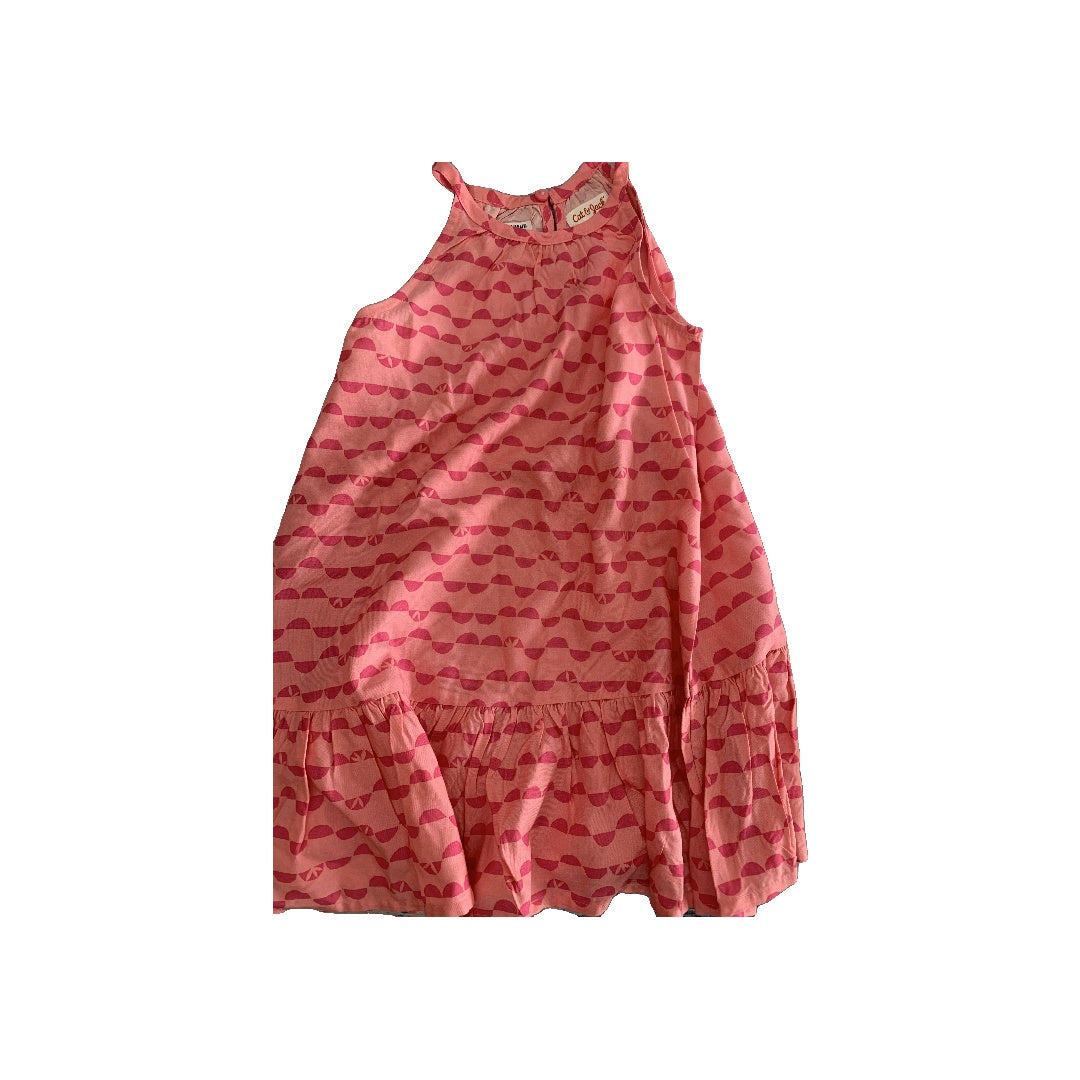 Cat & Jack Girls pink | Pattern Dress Size: 3T pink | Pattern