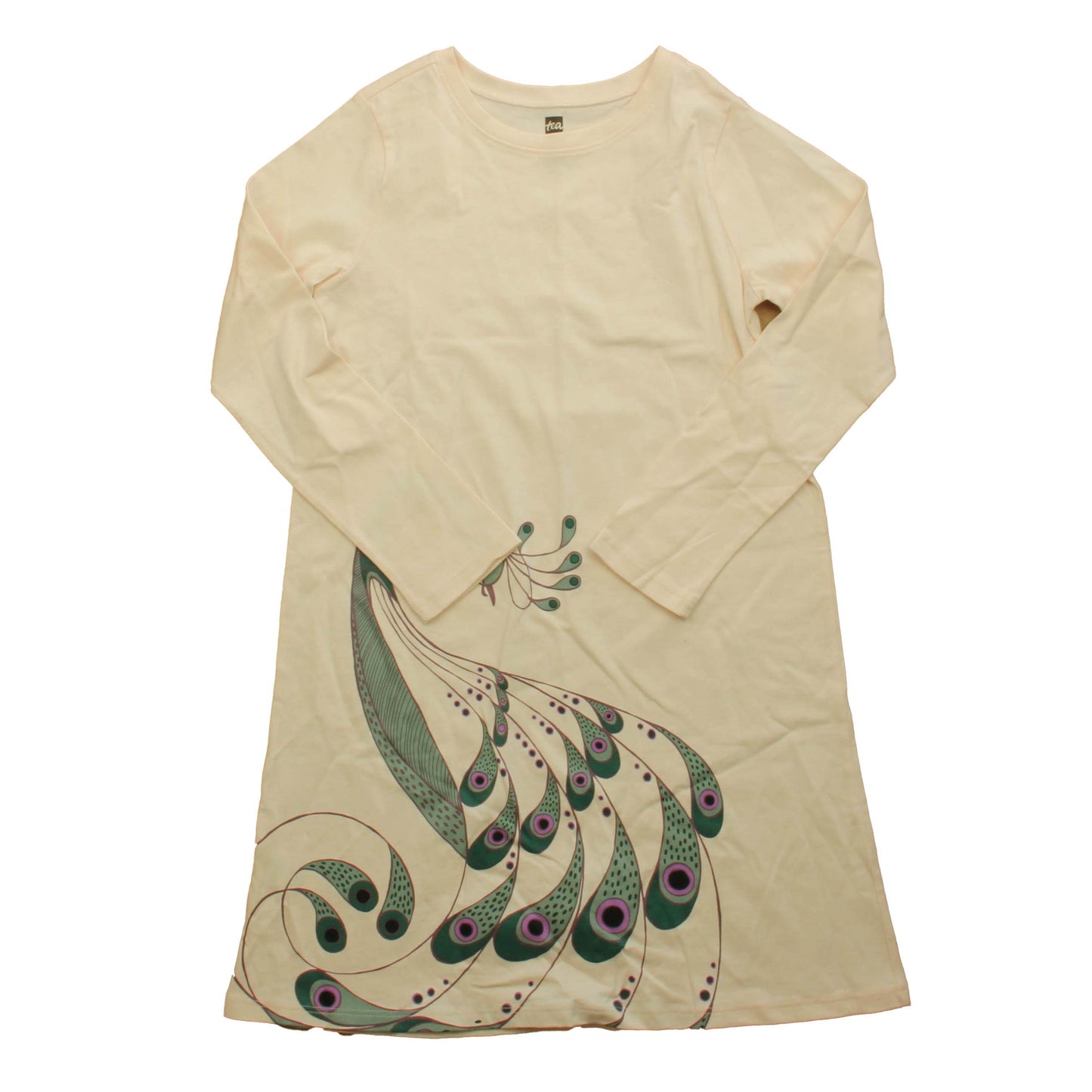 Tea Girls Pink | Peacock Dress Size: 8 Years Pink | Peacock