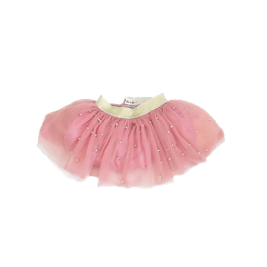 doe a dear Girls Pink | Pearl Skirt Size: 2T Pink | Pearl