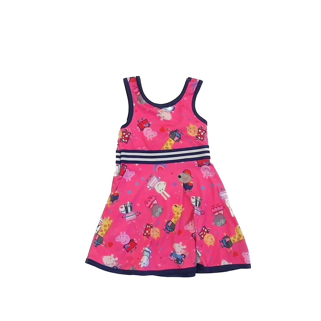 Peppa Pig Girls Pink | Peppa Pig Dress Size: 2T Pink | Peppa Pig