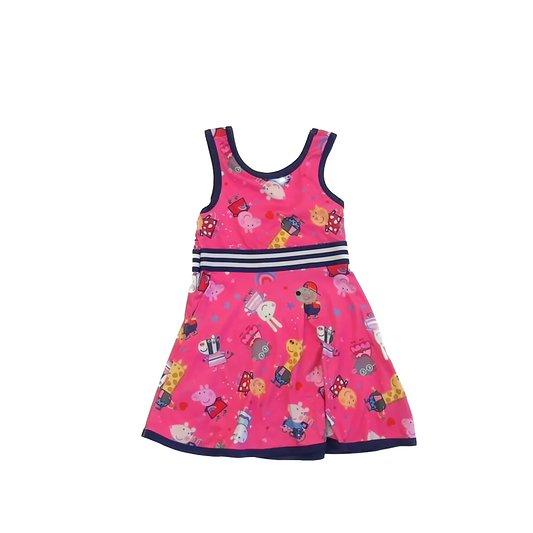 Peppa Pig Girls Pink | Peppa Pig Dress Size: 2T Pink | Peppa Pig
