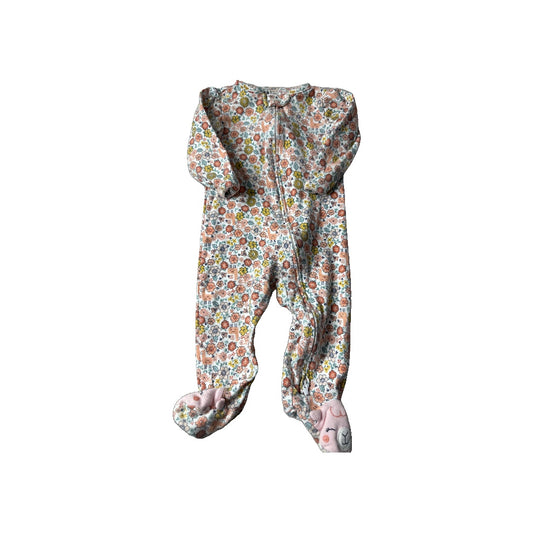 Carters Girls pink | Pink floral Pajamas Size: 6-9 months pink | Pink floral