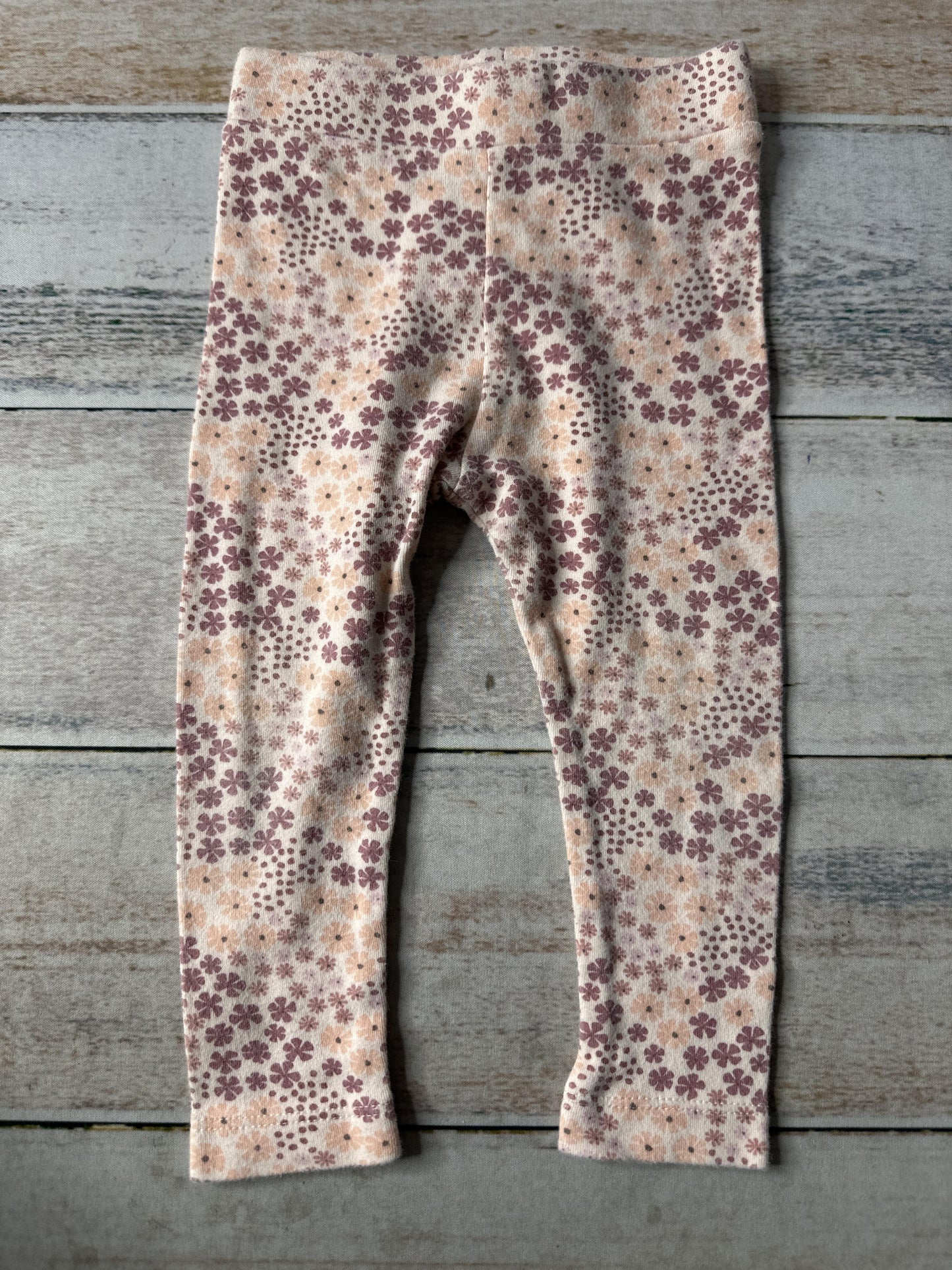 Kate Quinn Girls pink | Pink floral Pants Size: 12-18 months pink | Pink floral
