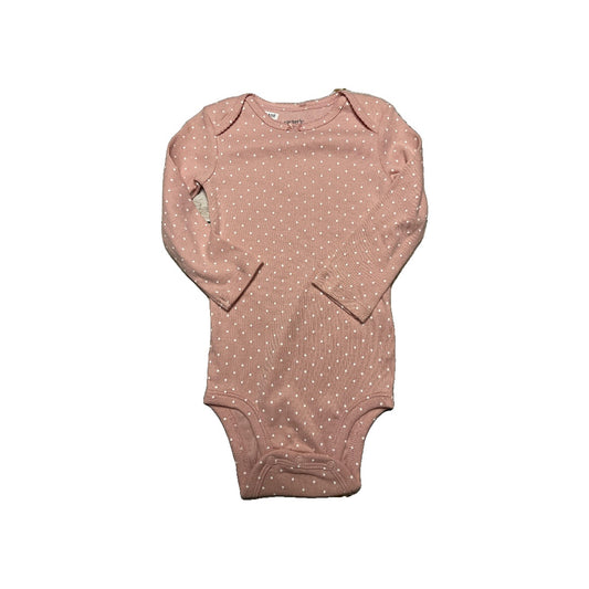 Carters Girls pink | polka dot | White Onesie Size: 18 months pink | polka dot | White