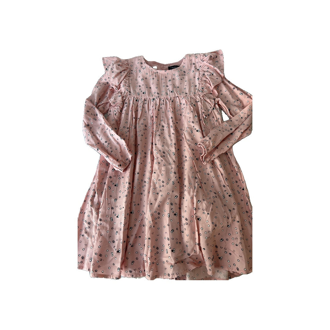 French Connection Girls pink | polka dot Dress Size: 3T pink | polka dot