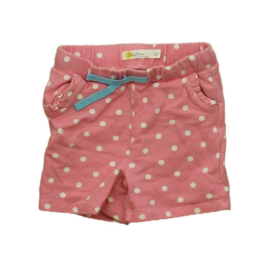 Boden Girls Pink Polka Dots Shorts Size: 12-18 Months Pink Polka Dots