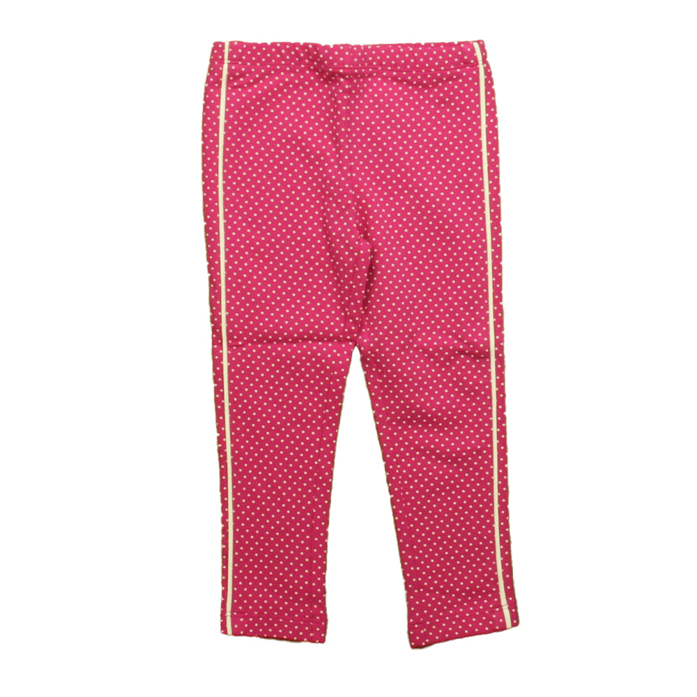 Tea Girls Pink Polka Dots Leggings Size: 3T Pink Polka Dots