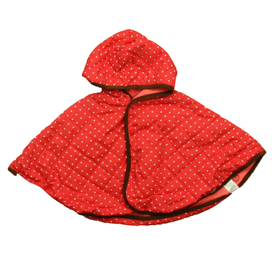 Unknown Brand Girls Pink Polks Dots Poncho Size: 2-3T Pink Polks Dots