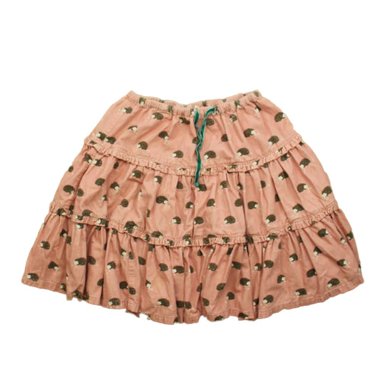 Boden Girls Pink Porcupine Skirt Size: 11-12 Years