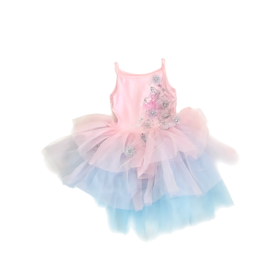Disney Girls Pink Princess Dress Size: 3T Pink Princess