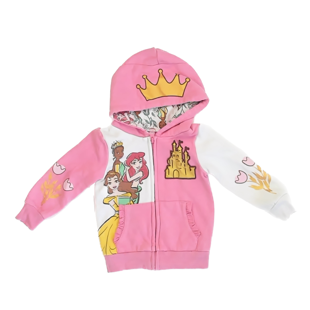 Disney Princess Girls Pink | Princesses Sweatshirt Size: 2T Pink | Princesses
