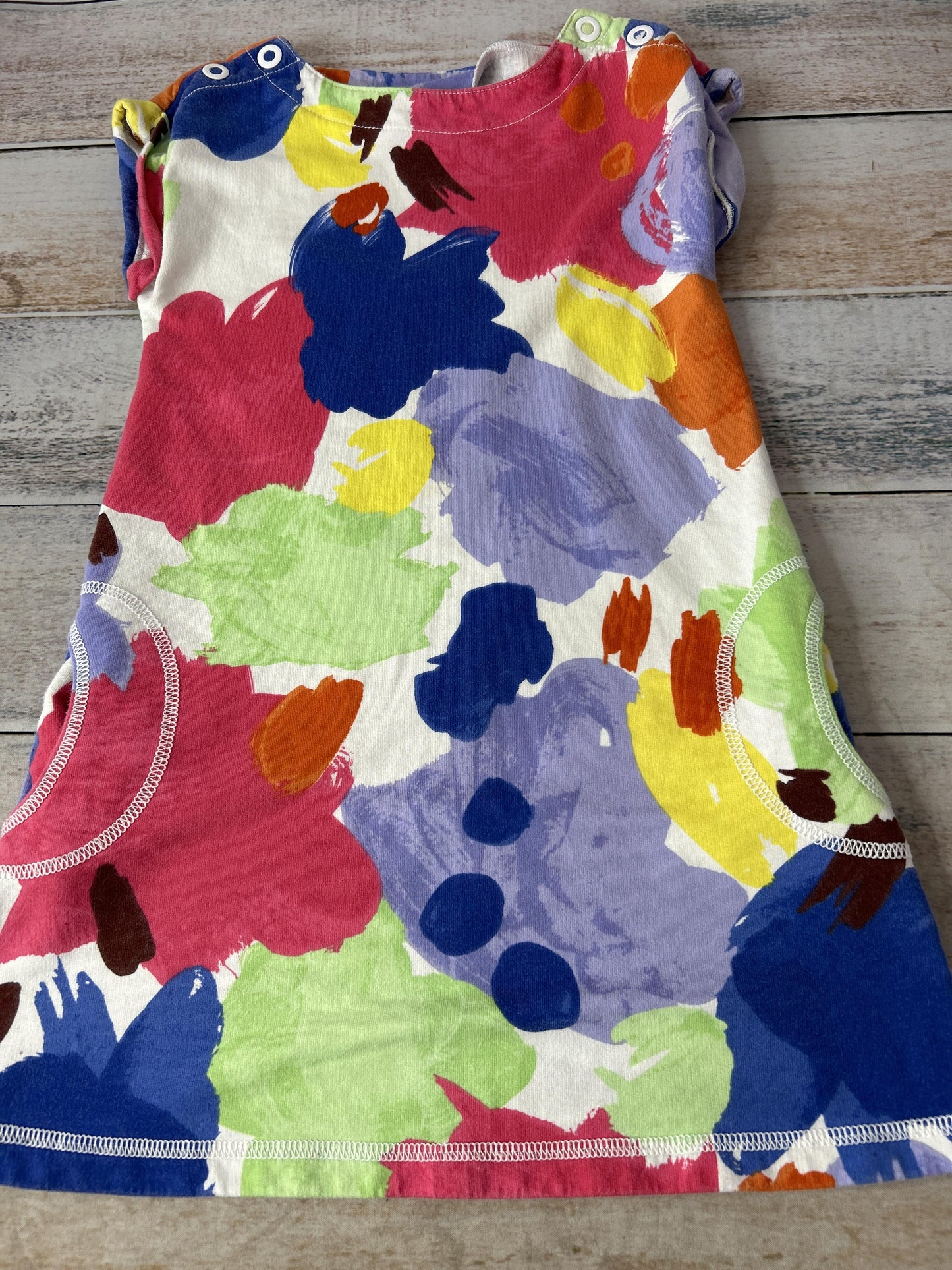 Crazy 8 Girls pink | purple | Blue | Yellow | Brown | orange Dress Size: 4T pink | purple | Blue | Yellow | Brown | orange