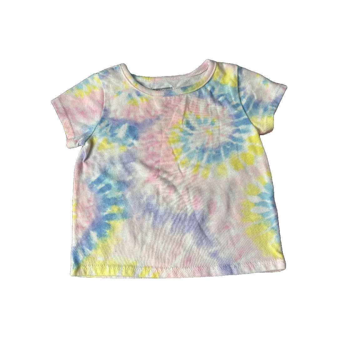 Girls pink | purple | Blue Short Sleeve Shirt Size: 3-6 months pink | purple | Blue