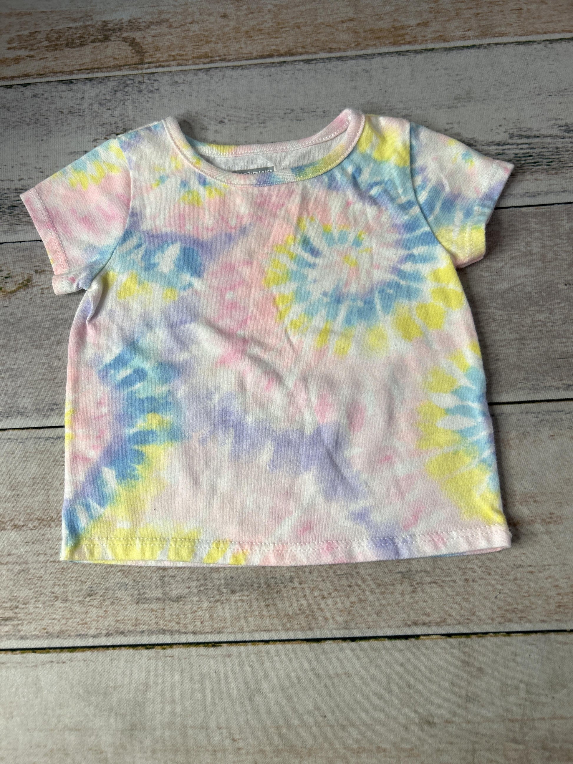 Girls pink | purple | Blue Short Sleeve Shirt Size: 3-6 months pink | purple | Blue