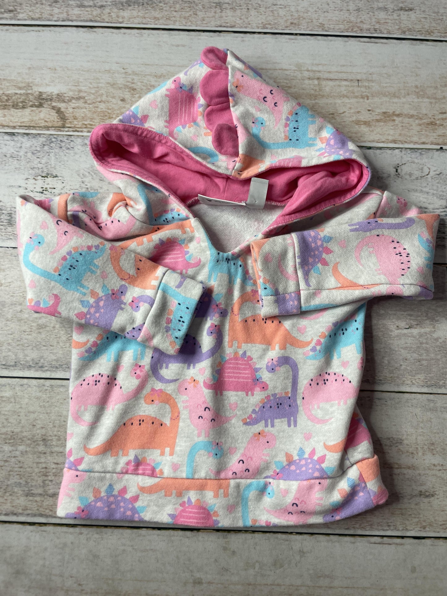 Children's Place Girls pink | purple | Blue Hoodie Size: 12-18 months pink | purple | Blue