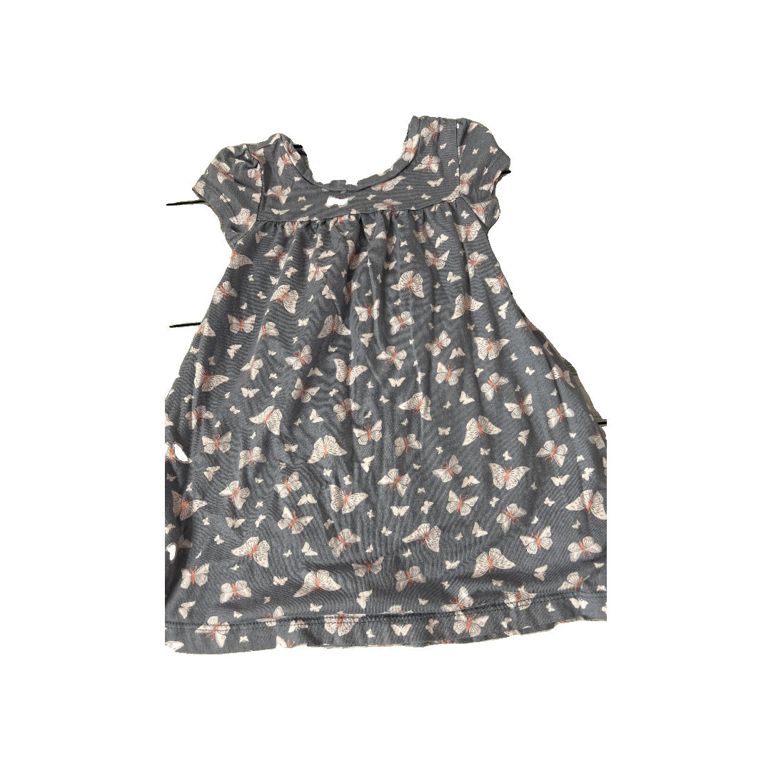 Girls pink | purple | Butterfly Dress Size: 18-24 months pink | purple | Butterfly