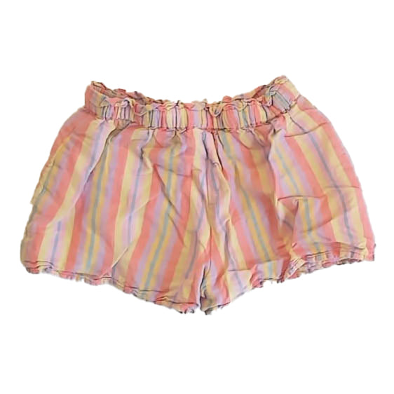Crewcuts Girls Pink | Purple Stripe Shorts Size: 5T Pink | Purple Stripe
