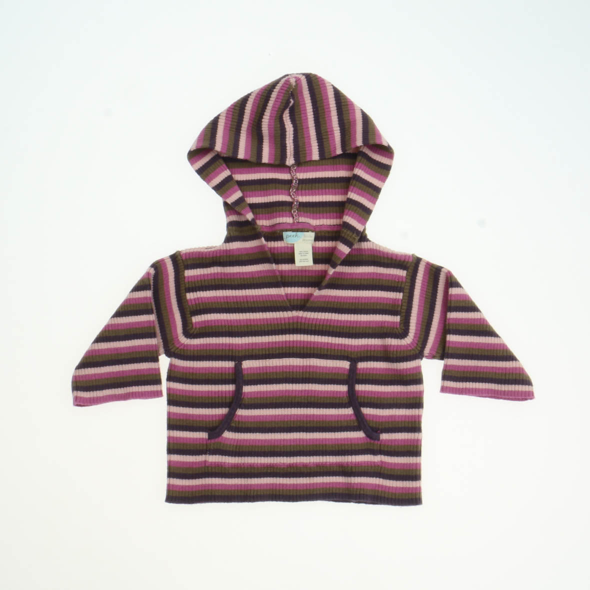 Peek Girls Pink | Purple | Striped Sweater Size: 3-6M Pink | Purple | Striped
