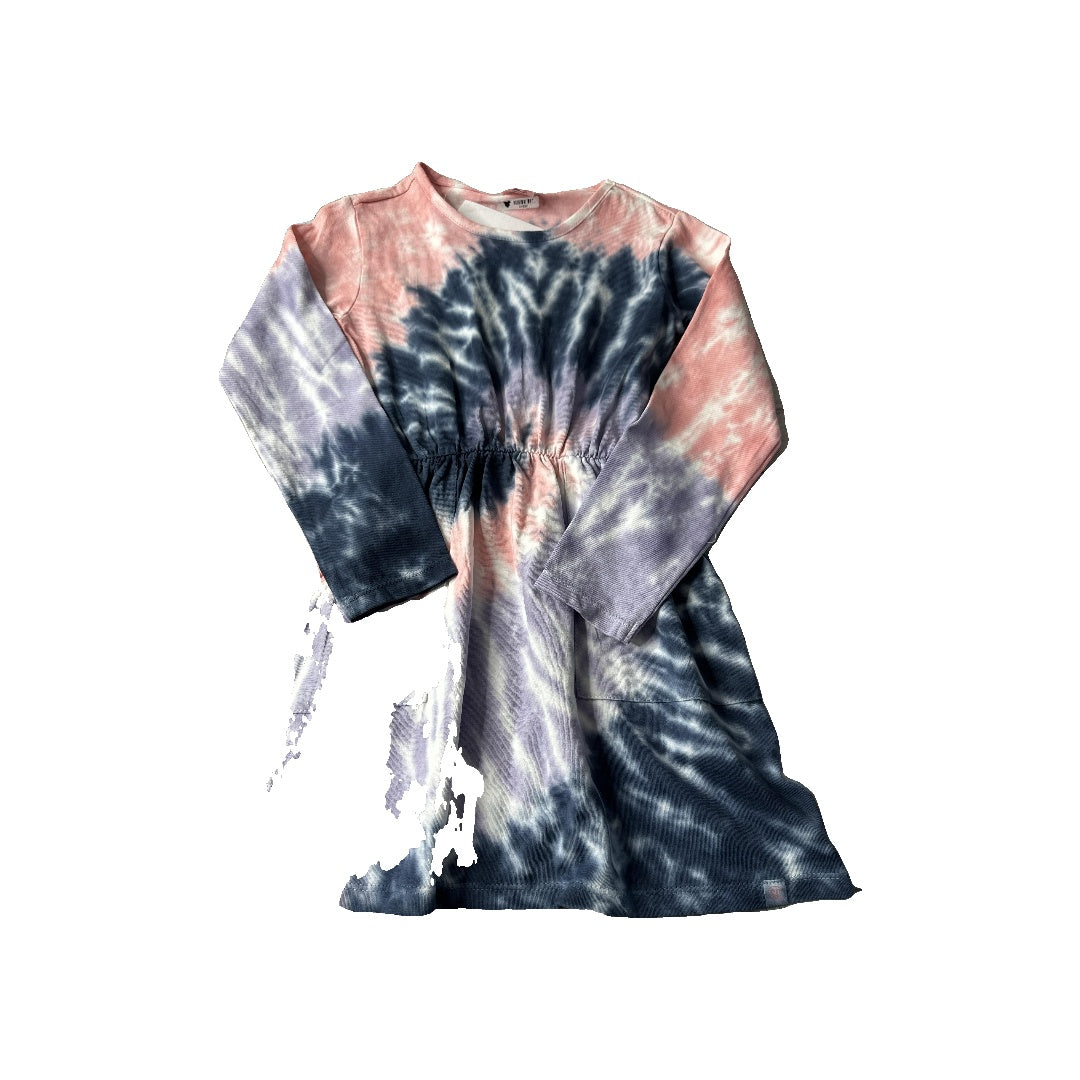 Sovereign Code Girls pink | purple | Tie Dye Dress Size: 4T pink | purple | Tie Dye