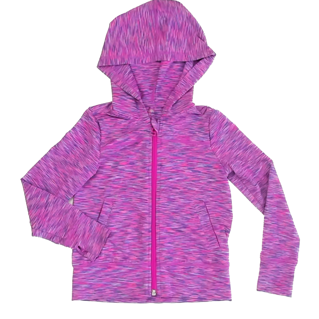 Gymgo Girls Pink | Purple Sweatshirt Size: XS (3-4) Pink | Purple