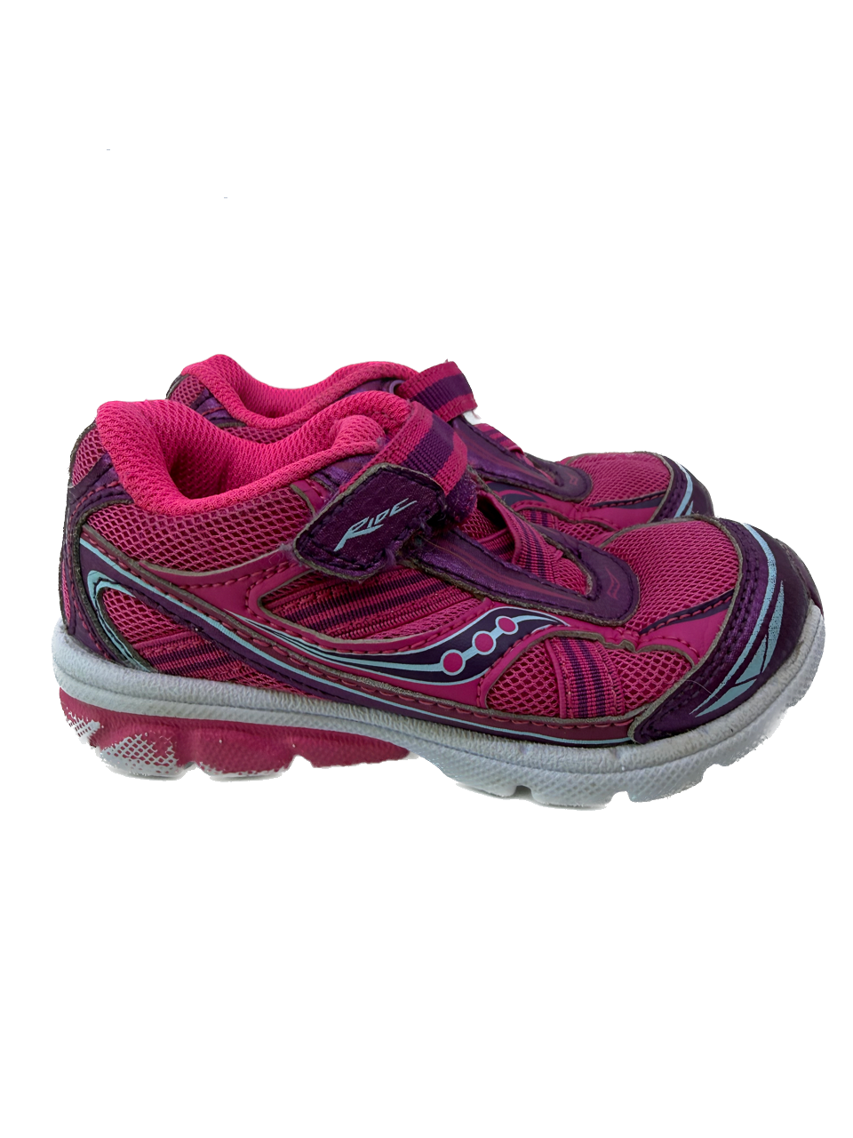 Saucony Girls Pink | Purple Sneakers Size: Little Kid 8 Pink | Purple