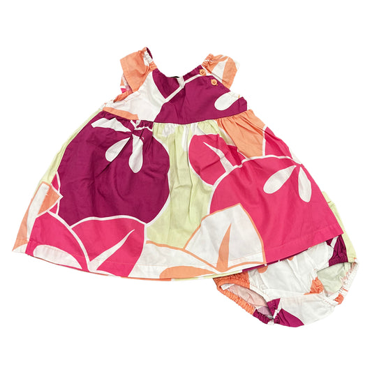 Tea Girls Pink | Purple Dress Size: 6-9 Months Pink | Purple