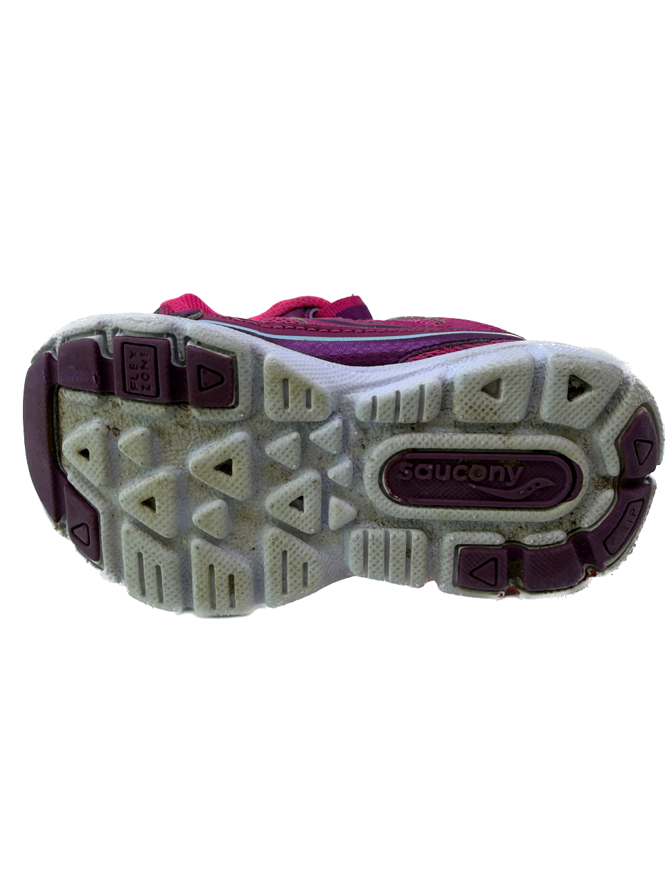 Saucony Girls Pink | Purple Sneakers Size: Little Kid 8 Pink | Purple