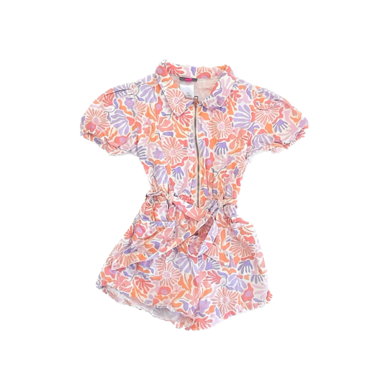 Vince Camuto Girls Pink | Purple Romper Size: 8 Years Pink | Purple