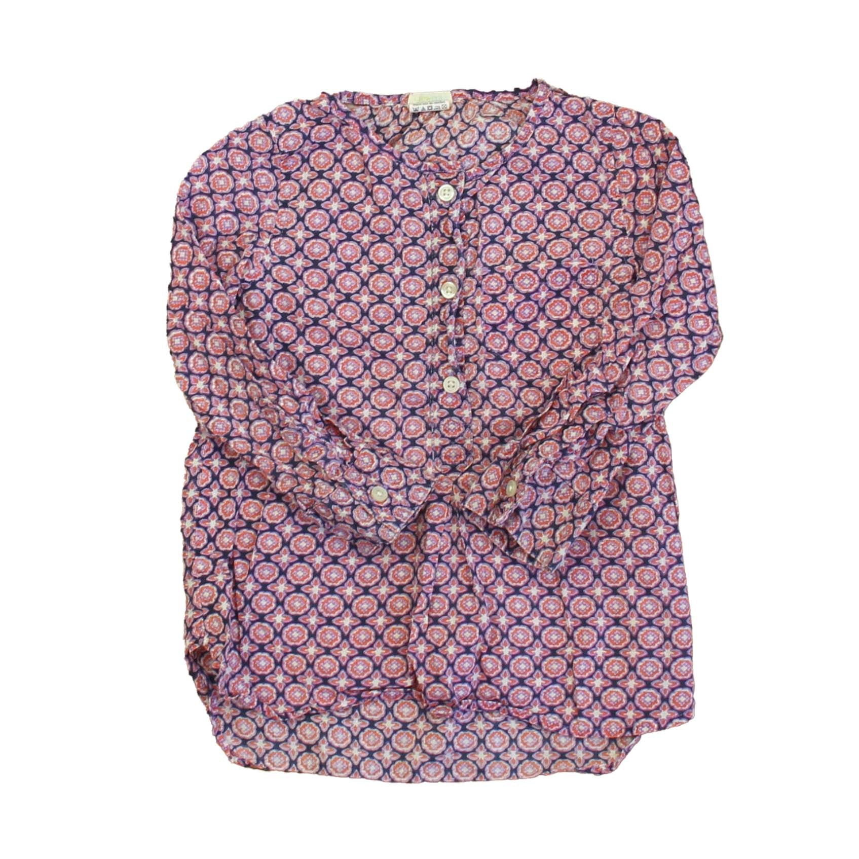 Crewcuts Girls Pink | Purple Blouse Size: 3T Pink | Purple