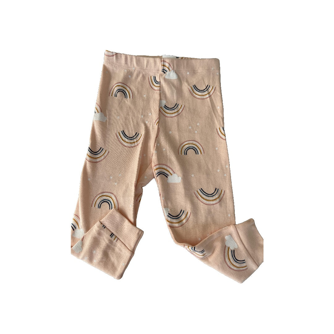 Petit Lemi Girls pink | Rainbow Pajamas Size: 18 months pink | Rainbow