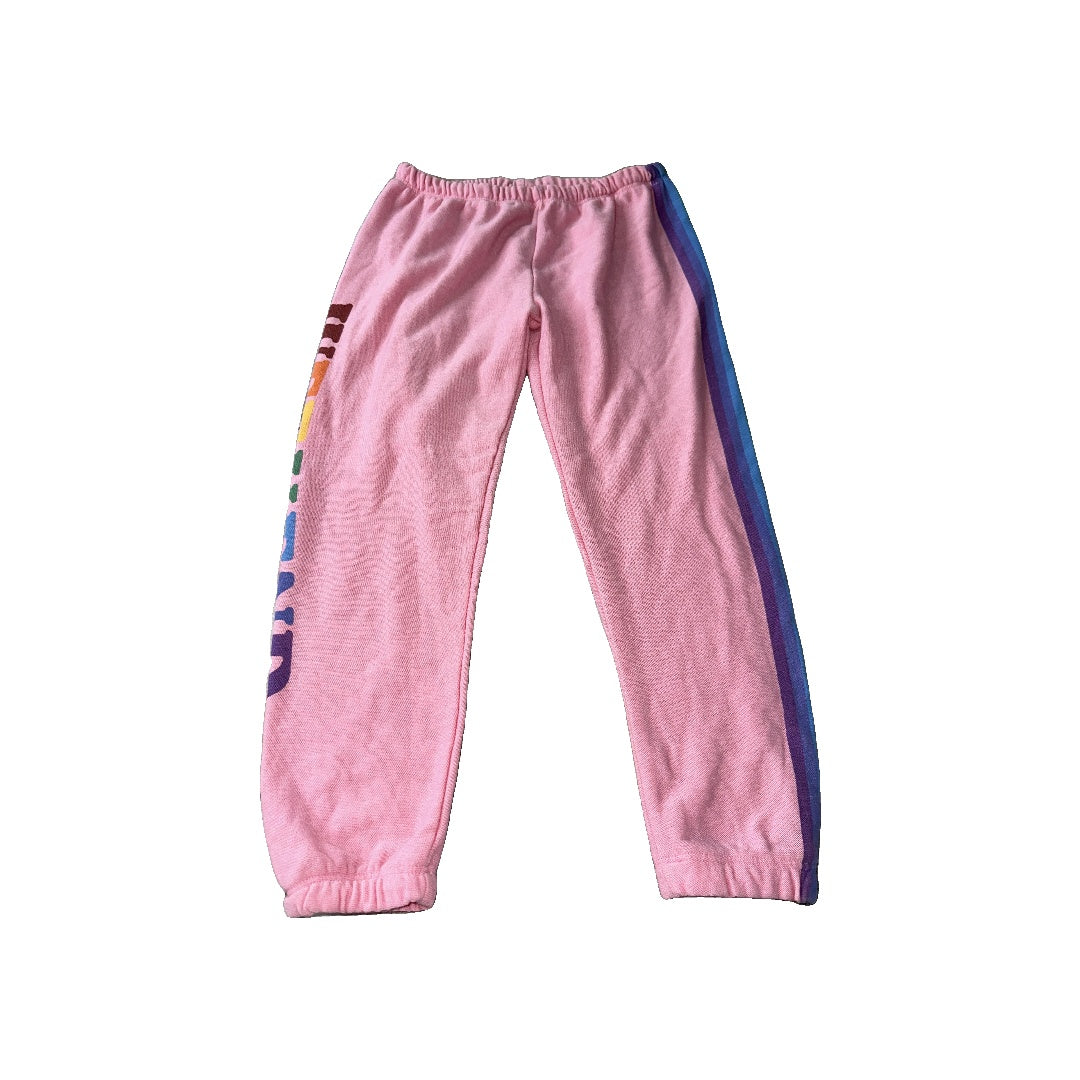 Chaser Girls pink | Rainbow Pants Size: 4T pink | Rainbow