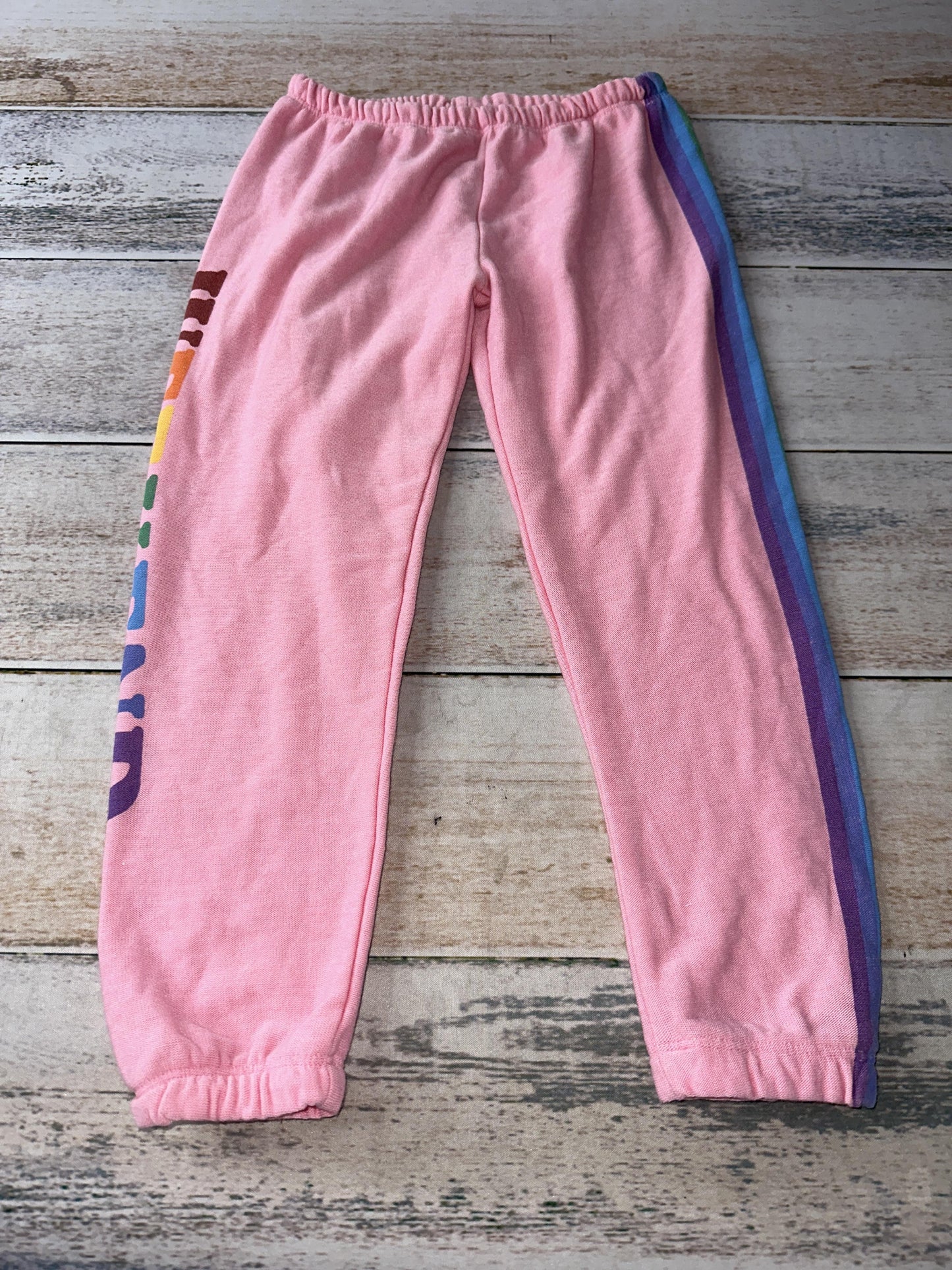 Chaser Girls pink | Rainbow Pants Size: 4T pink | Rainbow