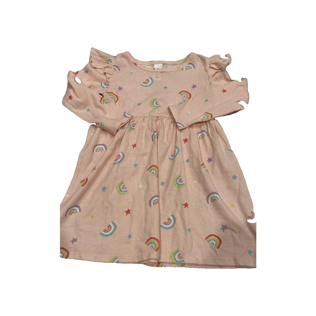 Harper Canyon Girls pink | Rainbow Dress Size: 24 months pink | Rainbow