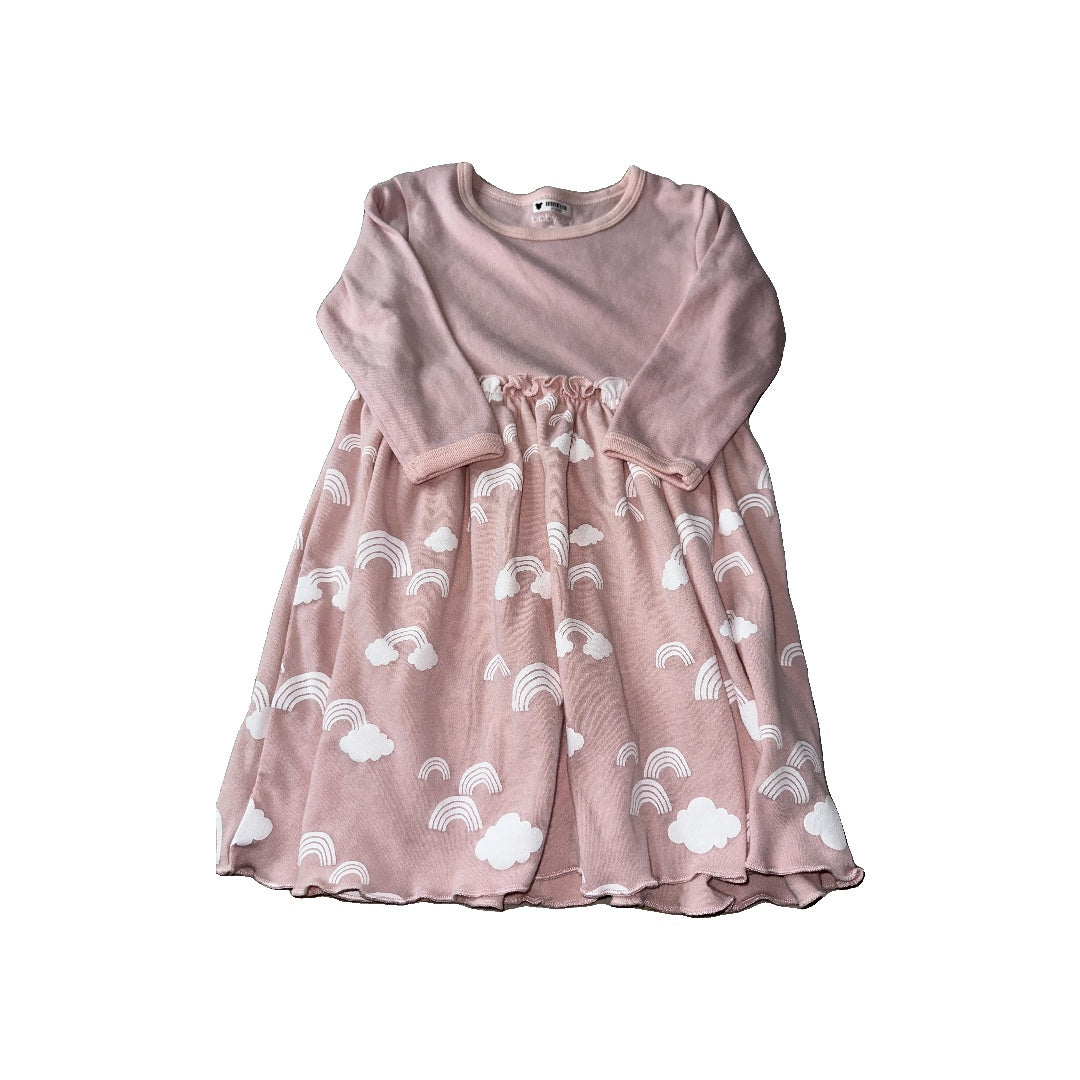 Babysoy Girls pink | Rainbow Dress Size: 3T pink | Rainbow
