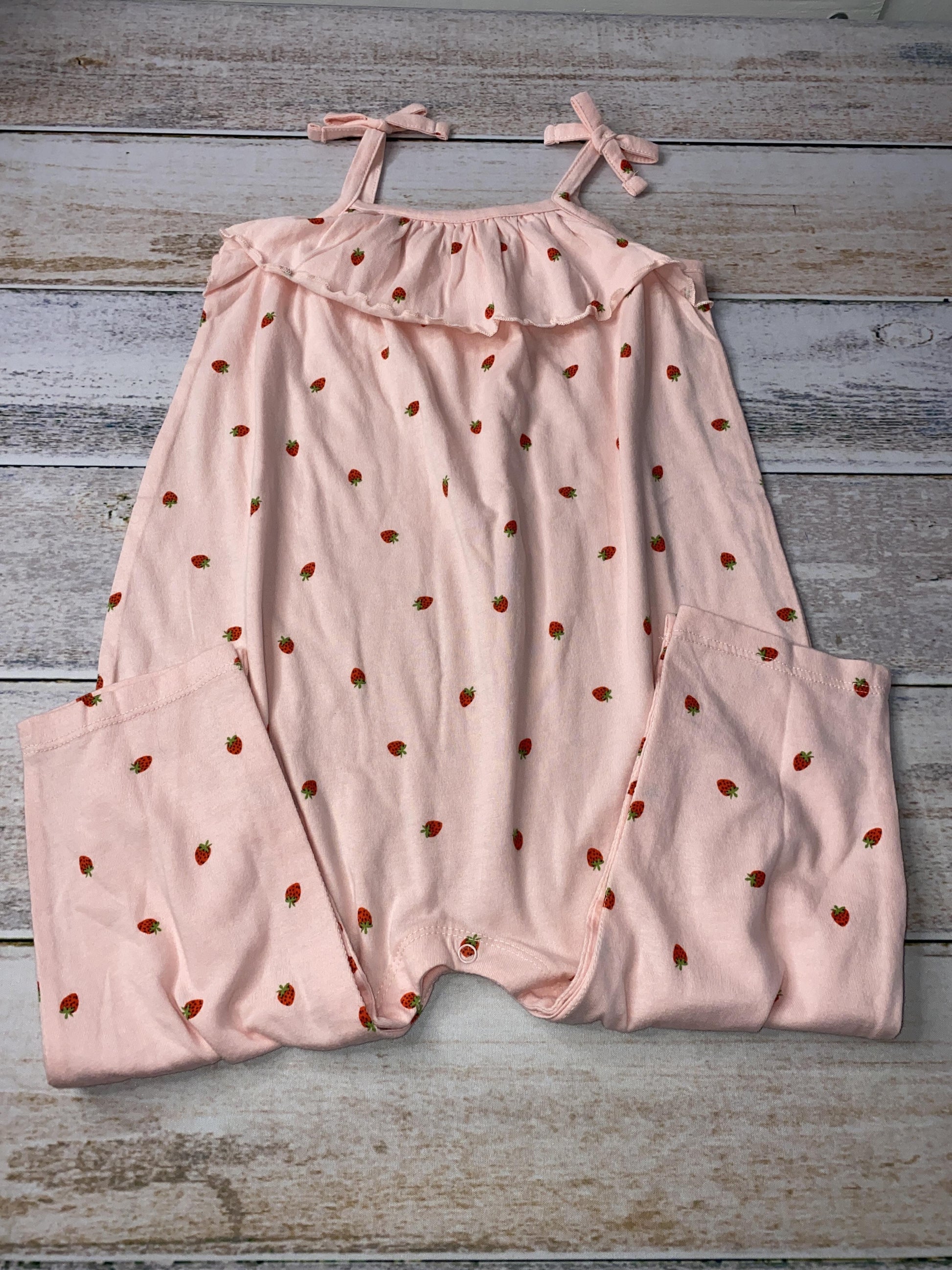 Harper Canyon Girls pink | Red | Fruit Romper Size: 24 months pink | Red | Fruit