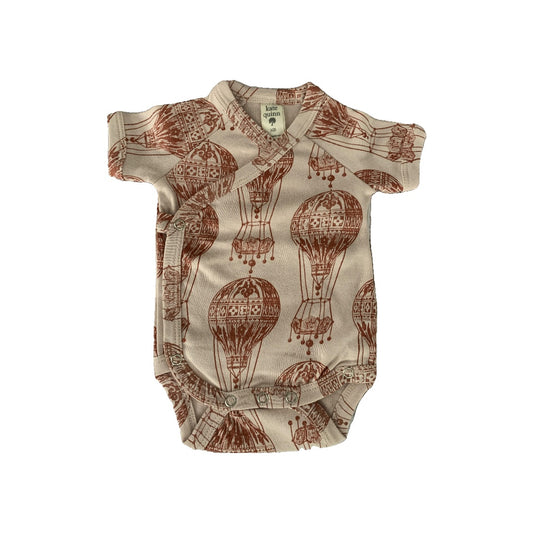 Kate Quinn Girls pink | Red | Pattern Onesie Size: Newborn pink | Red | Pattern