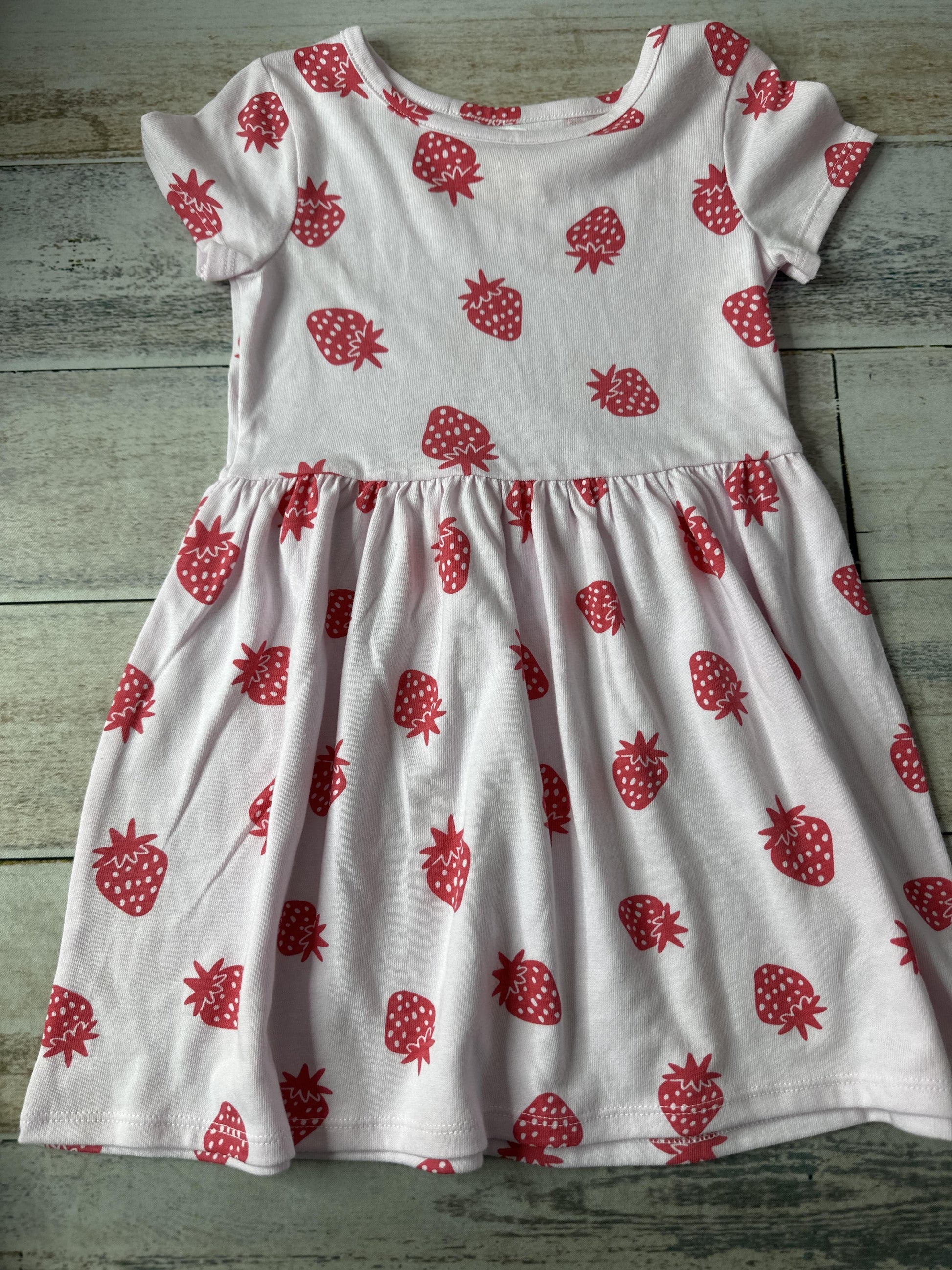 Cat & Jack Girls pink | Red Dress Size: 3T pink | Red