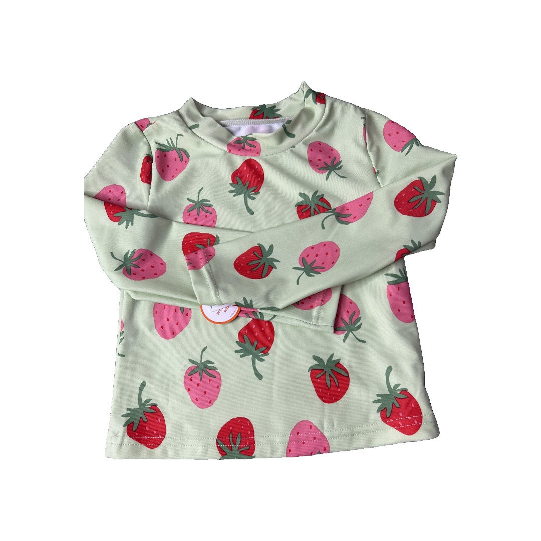 Girls pink | Red Rashguard Size: 4T pink | Red