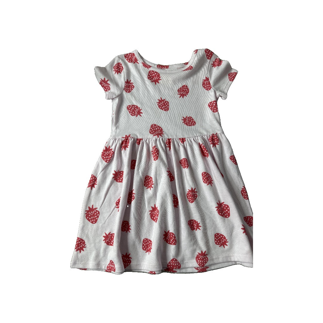 Cat & Jack Girls pink | Red Dress Size: 3T pink | Red